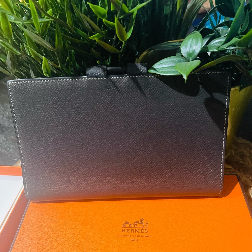 Hermes NIB PM Agenda Cover in Tosca Epsom Veau Calf Leather